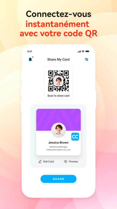 Screenshot #3 pour CamCard Assistant IA