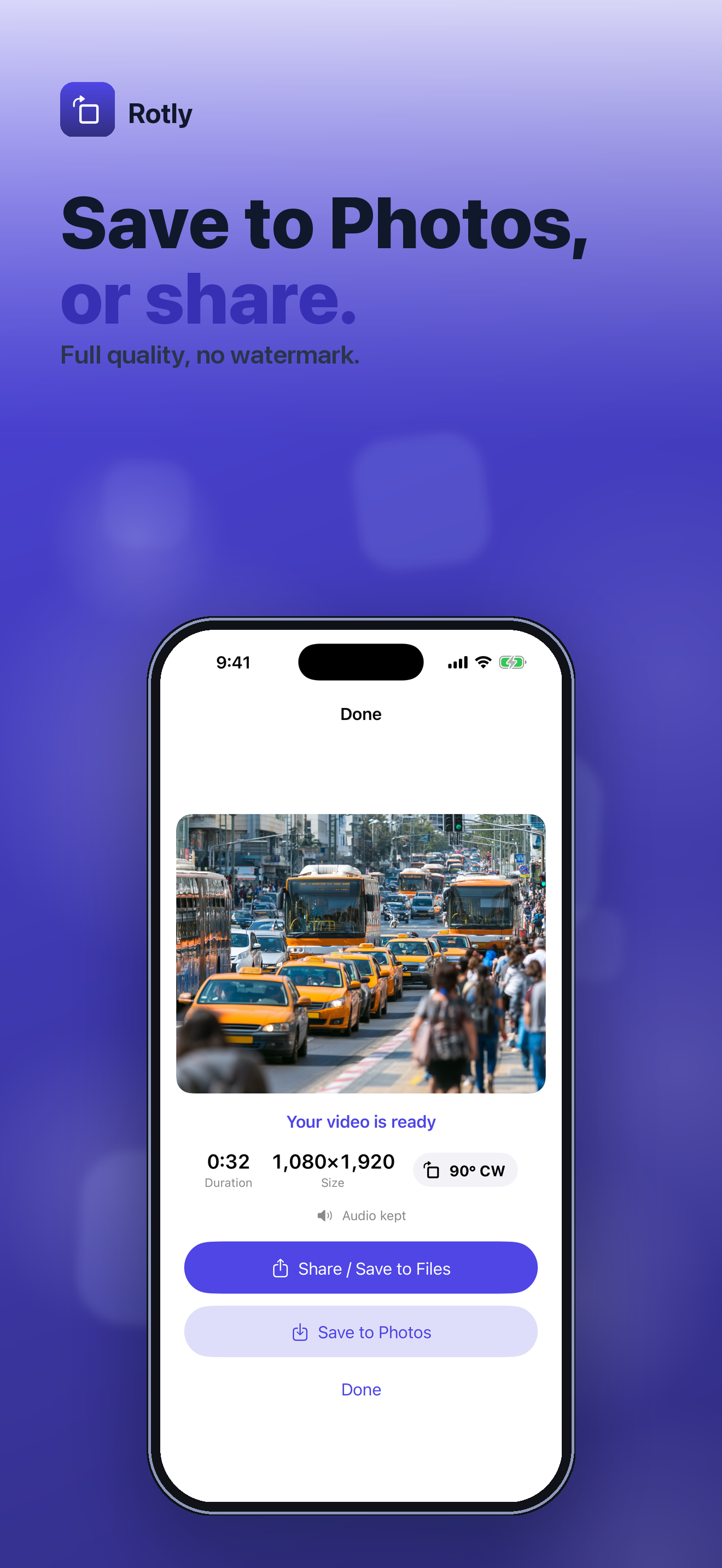 Rotly: Rotate & Flip Video screenshot 5