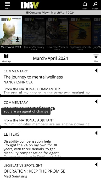 DAV Digital Magazine screenshot-4