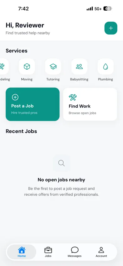 Workova Services screenshot 1