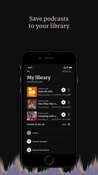 Semu Audiobooks & Podcasts Screenshot