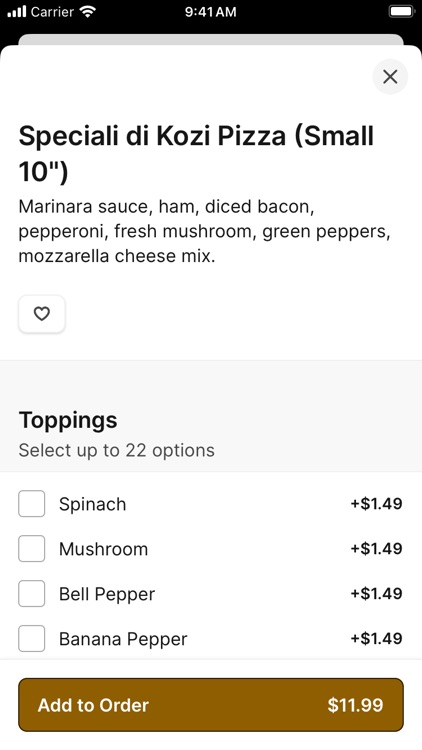 Kozi Italian Street Food screenshot-3