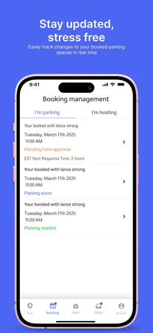 DriveStay: Parking Marketplace screenshot 2