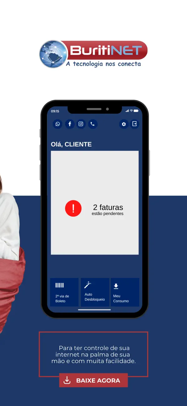 Screenshot #2 pour BURITINET CLIENTES