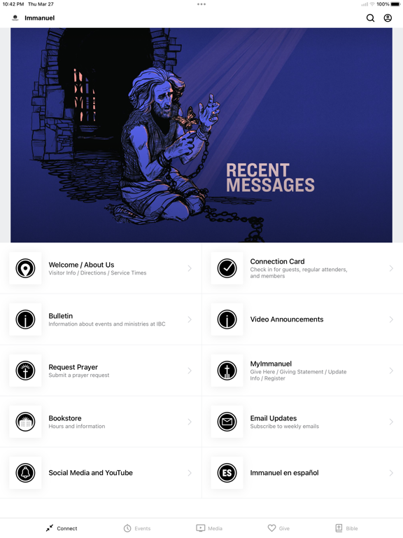 Screenshot #4 pour Immanuel Bible Church