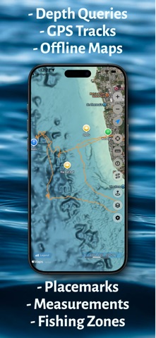Hawaii Ocean Map screenshot