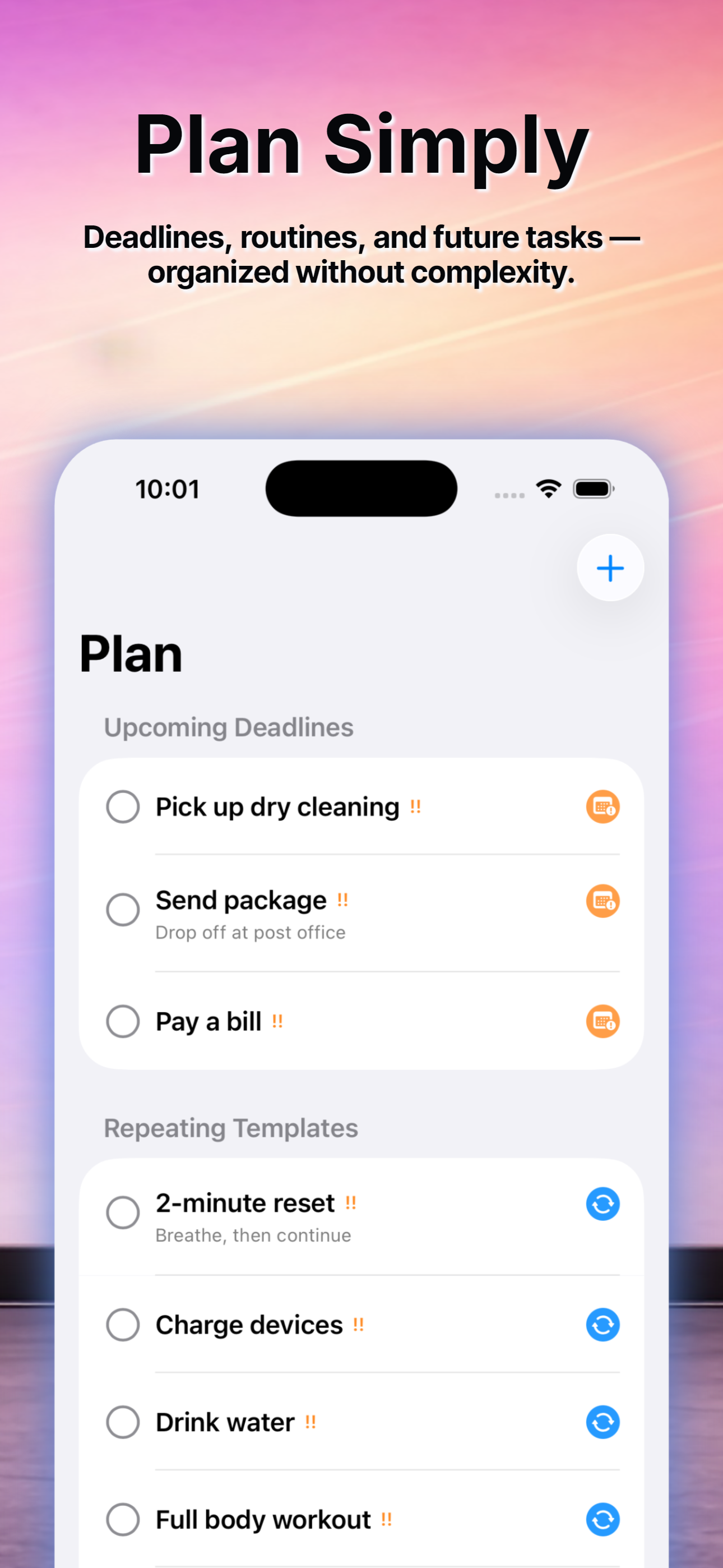 DailyDoer - Simple Tasks screenshot 4
