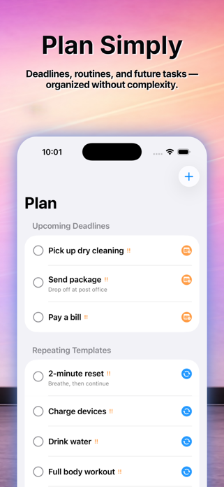 DailyDoer - Simple Tasks Screenshot 4 of 7