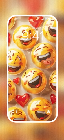 Cute Emoji Wallpapers 4K Screenshot 2 of 6