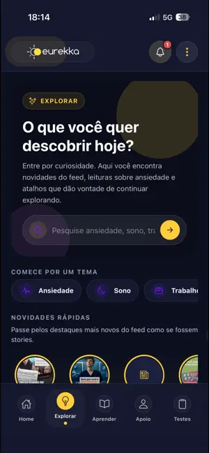 Eurekka App screenshot 1