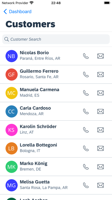 Screenshot #2 pour SAP Mobile Services Client
