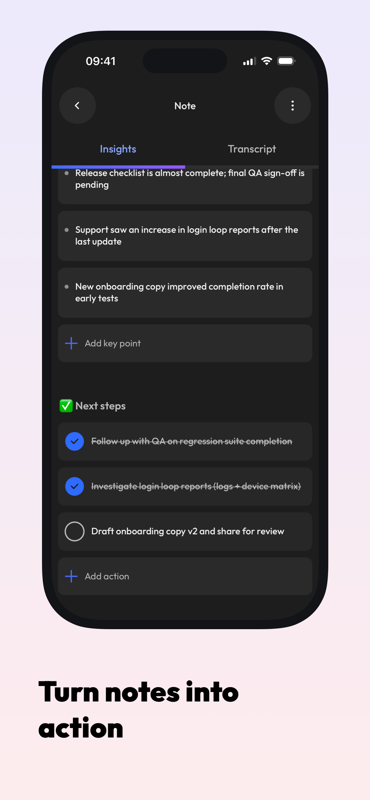 Nami: AI Voice Notes