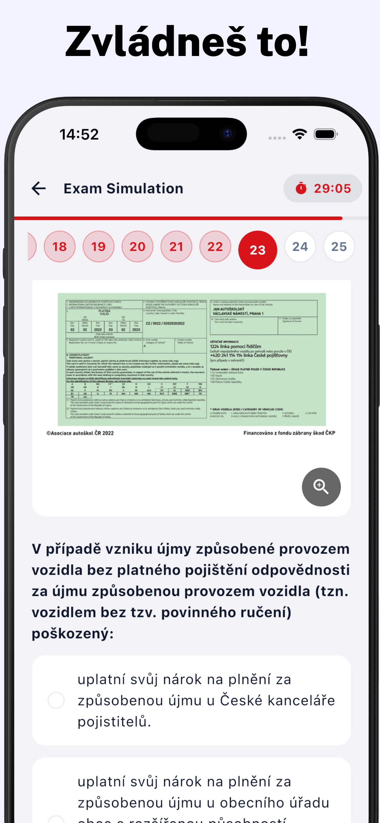 Autoškola 2026 eTesty : CZ screenshot 8