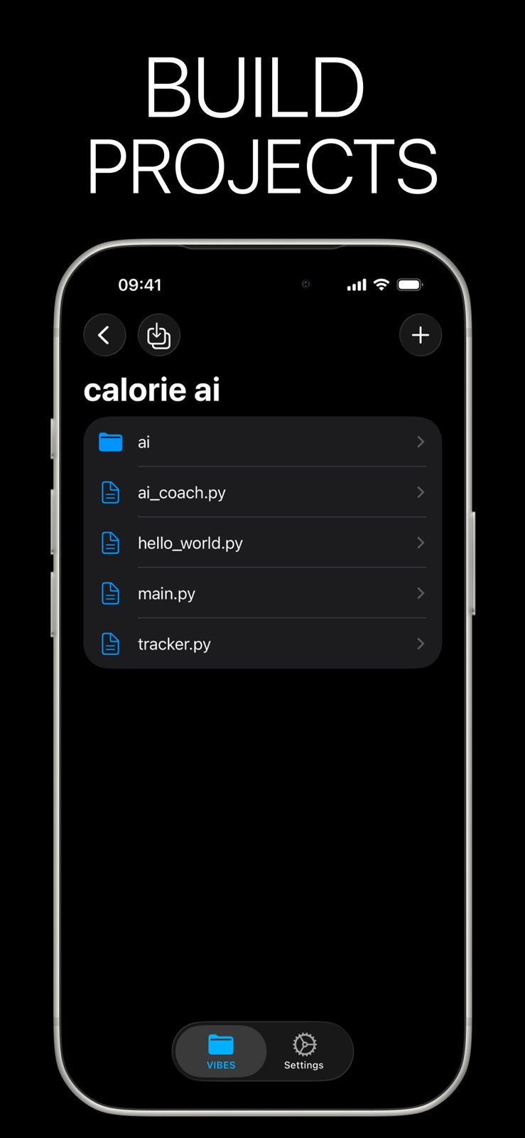 Python 3 AI Code & Run : Vibes iphone screenshot 4