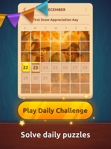 Colorwood Words - Cryptogram iPad screenshot
