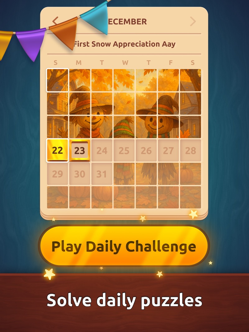 Colorwood Words - Cryptogram official gameplay screenshot 2