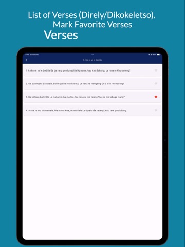Difela Tša Luthere SA iPad screenshot 8
