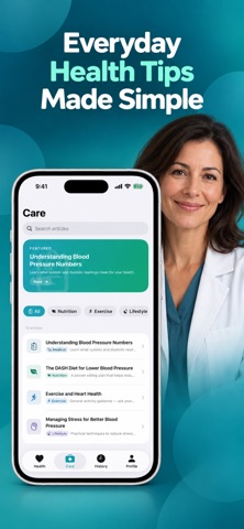 Minine Blood Pressure Tracker iPhone screenshot 6
