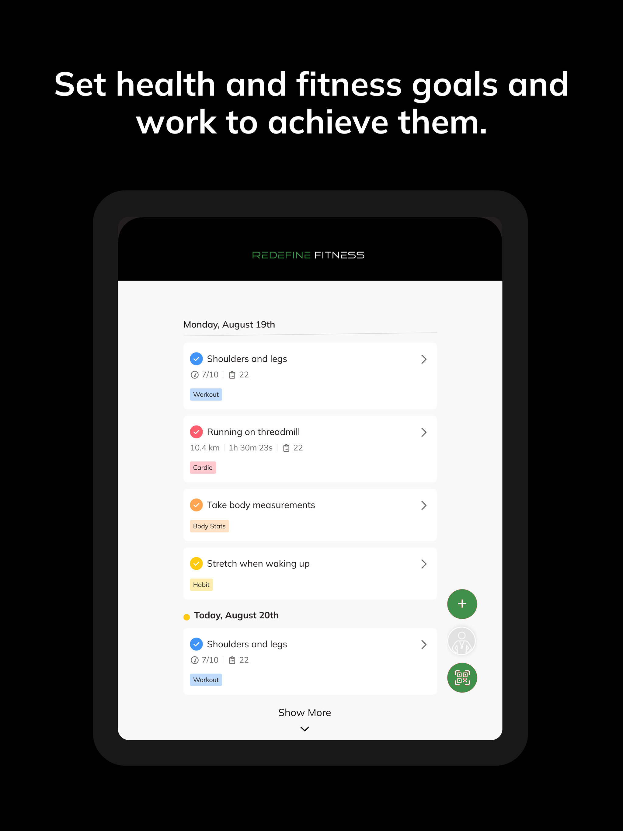 Redefine Fitness Training screenshot 10