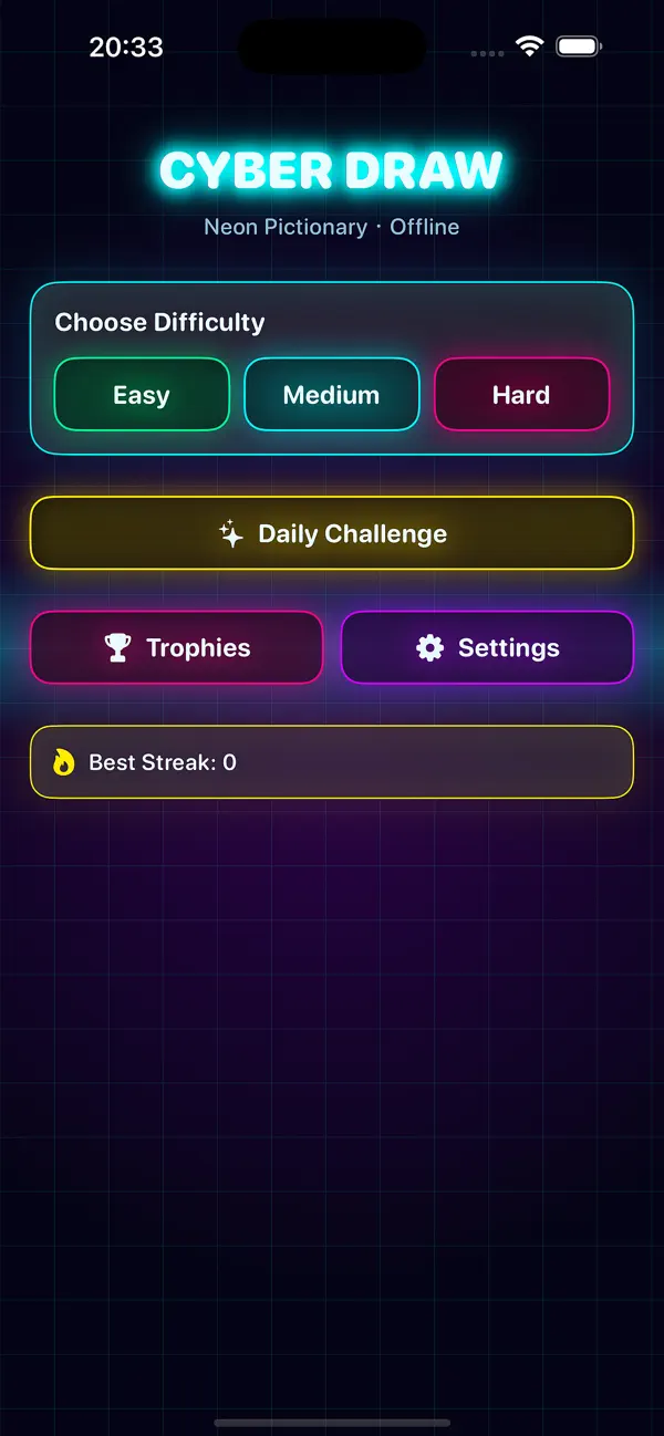Screenshot #1 pour Cyber Draw Go