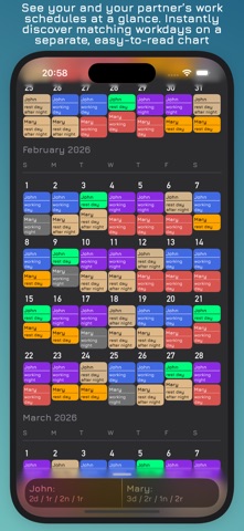 Calendarity iPhone screenshot