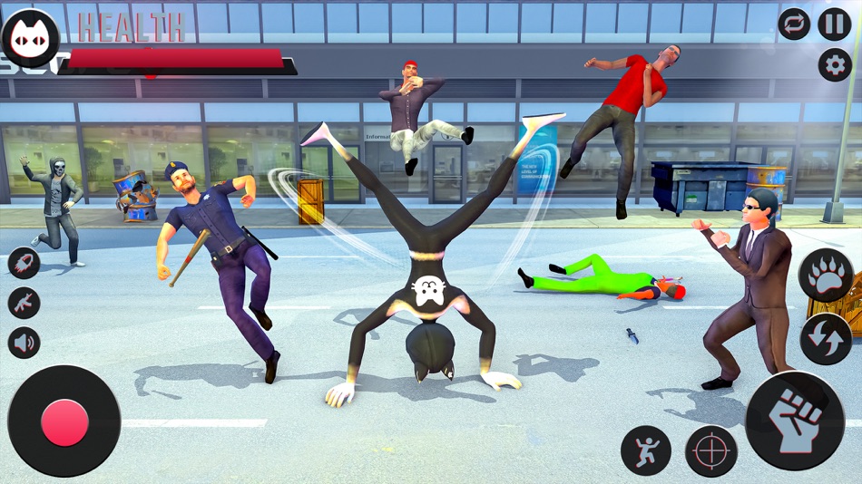 #4. Super Spider Cat Hero Game 3D (iOS) โดย: Areesha Tariq