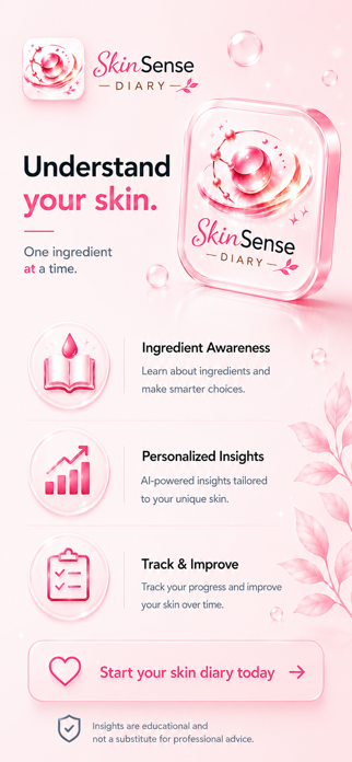 SkinsenseDiary Screenshot 10 of 10