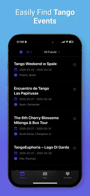 Tangueros: Tango Events screenshot 1