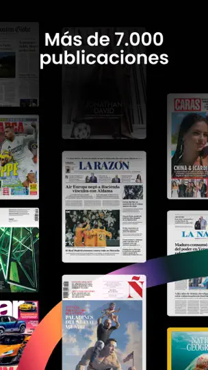 Captura de pantalla de PressReader: Noticias Y Prensa en iPhone 2
