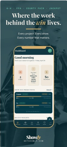 Showly: Show Animal Tracker Screenshot 1 of 6