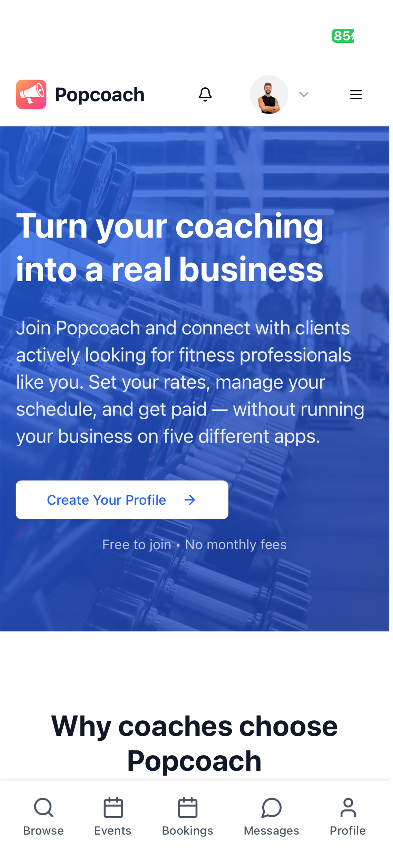 Popcoach screenshot 6