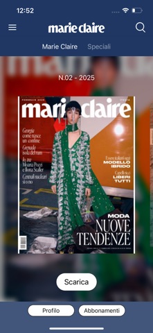 Marie Claire Italia screenshot