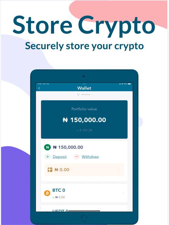 Screenshot #5 pour Skye Wallet: Buy & Sell Crypto