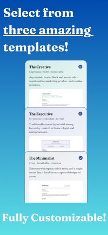 AI Cover Letter Builder iPhone screenshot
