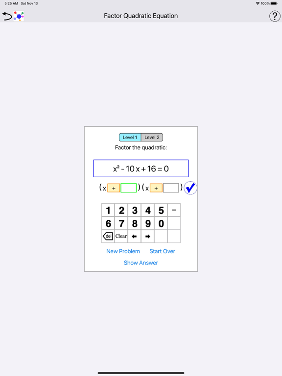 Screenshot #6 pour Algebra without Fear