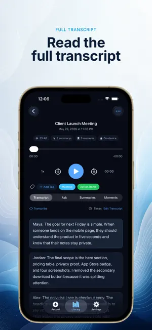 LocalNote: Private Voice Notes screenshot 4