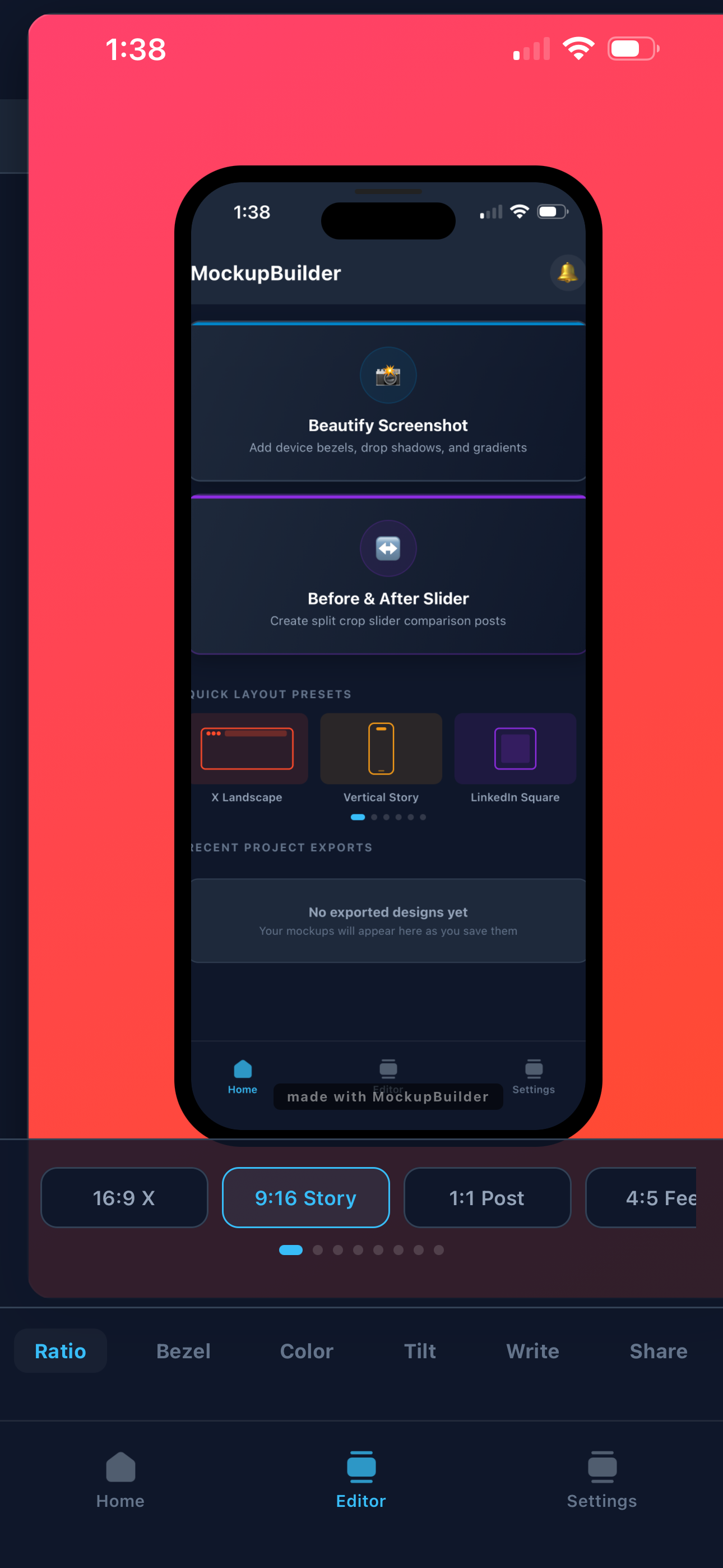 MockupBuilder: Screen Wrapper screenshot 4