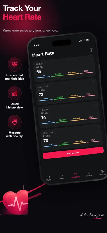 Blood Pressure ◦ Heart Tracker screenshot 3 of 6