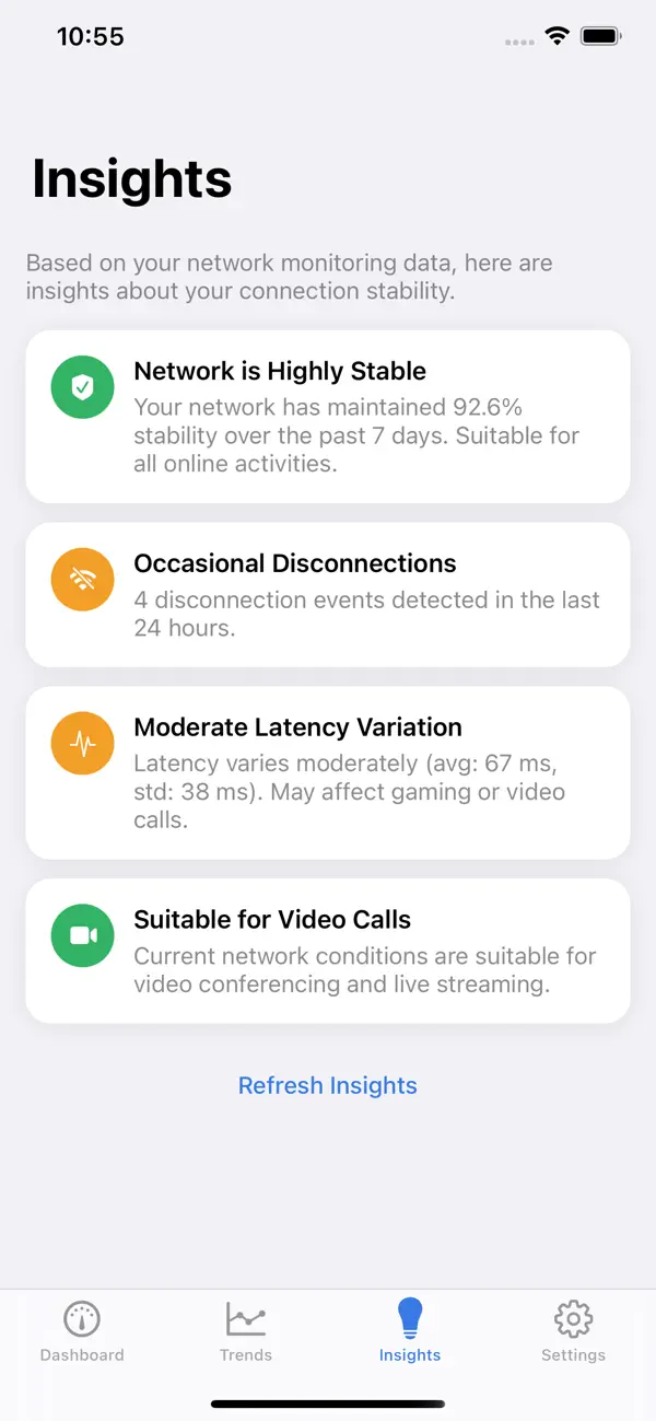 #3. NetStability (iOS) Von: 小琴 庹