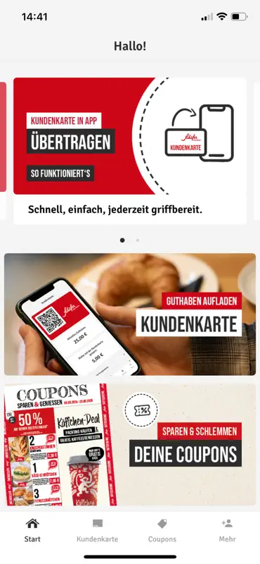 Schäfer Dein Bäcker App screenshot 1 of 3
