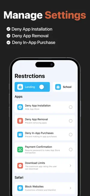iSetting-Lock App & Hide App screenshot 3