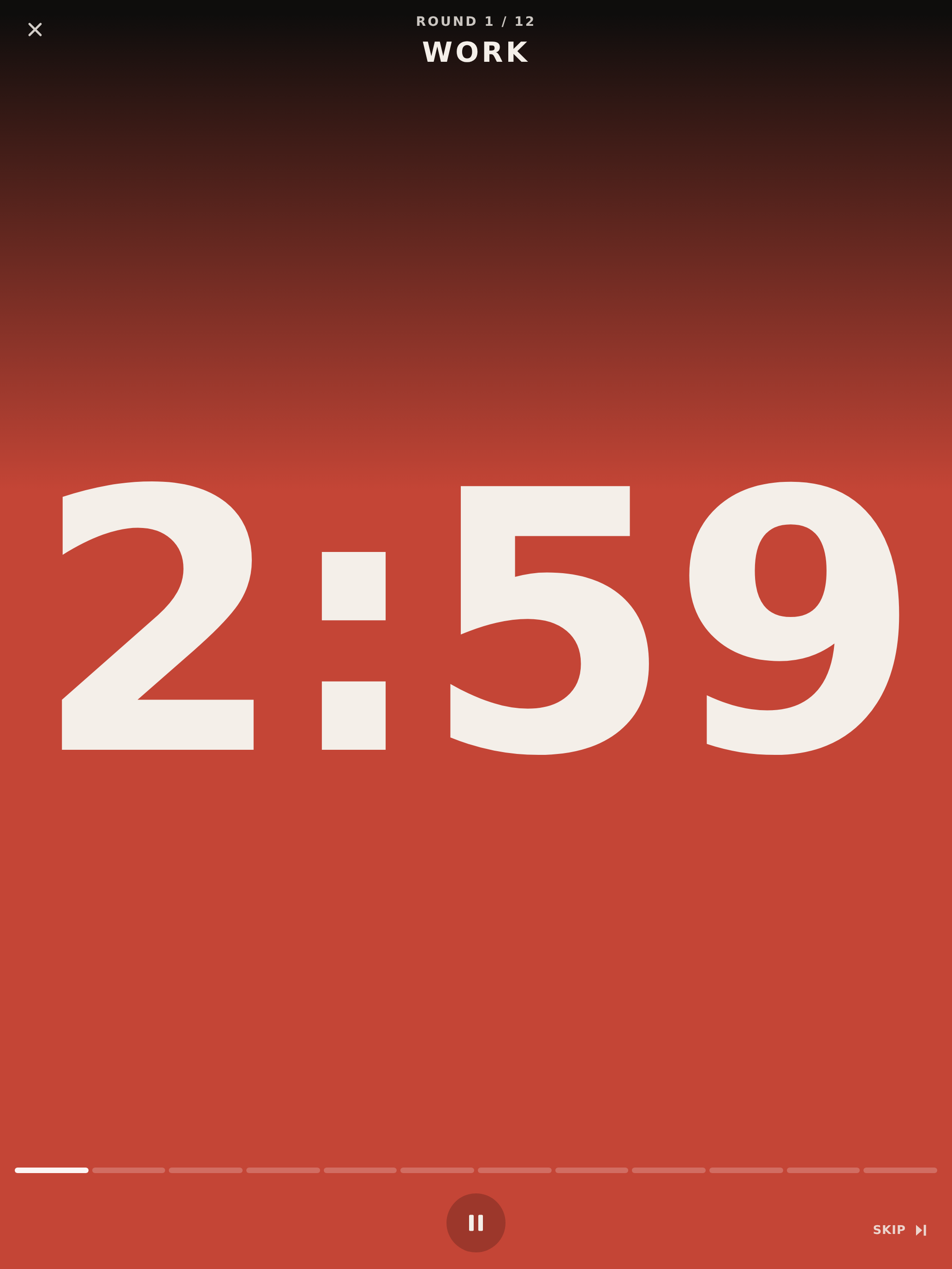 Cornerman: Boxing Round Timer screenshot 6