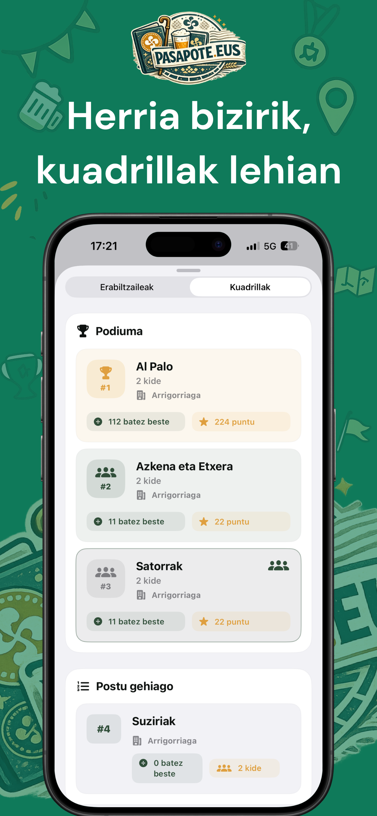 PASAPOTE.EUS screenshot 3