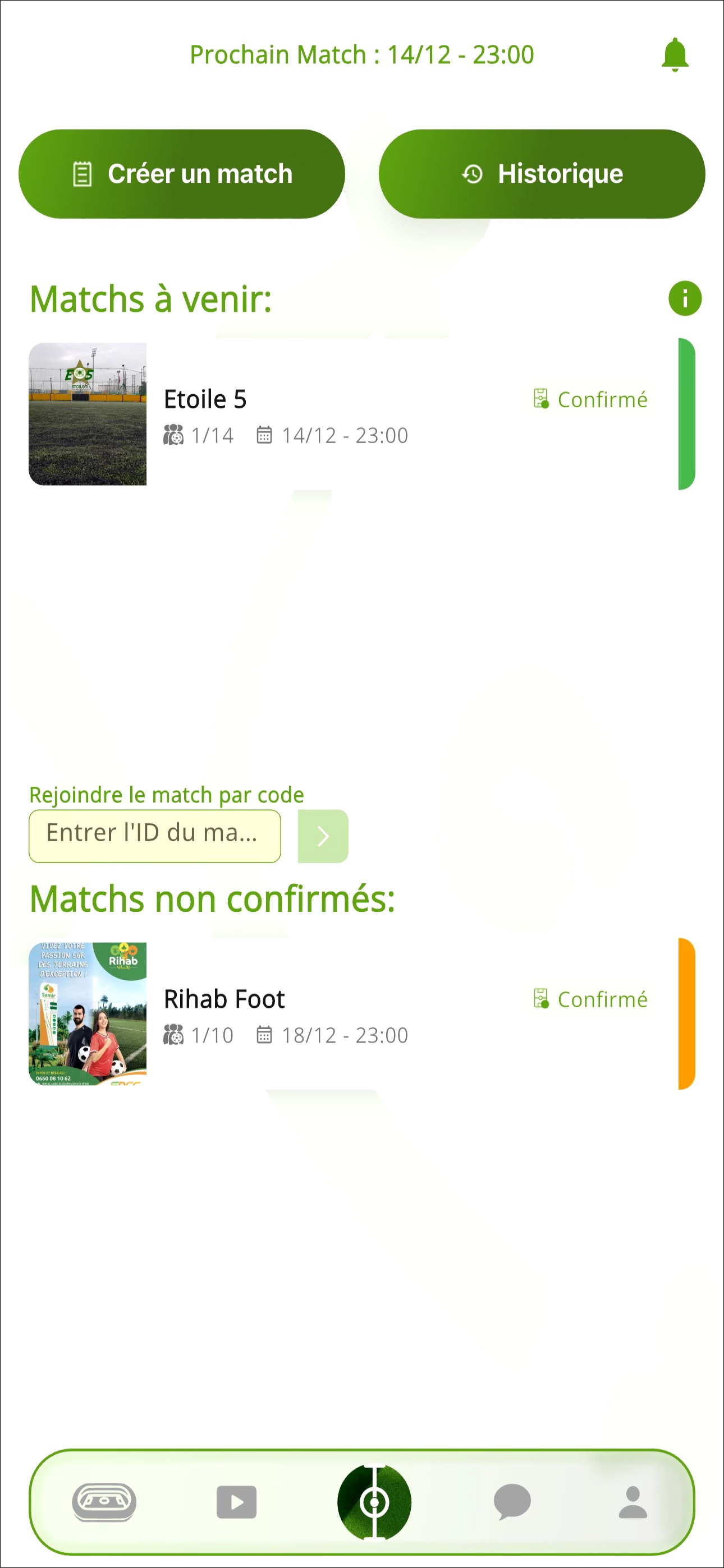 KORA ZONE - Match & Tournament