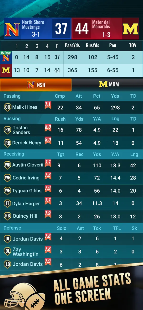 Rising Star Football iOS Mod IPA screenshot 2 - iOS game interface