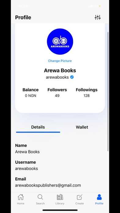 ArewaBooks Screenshot