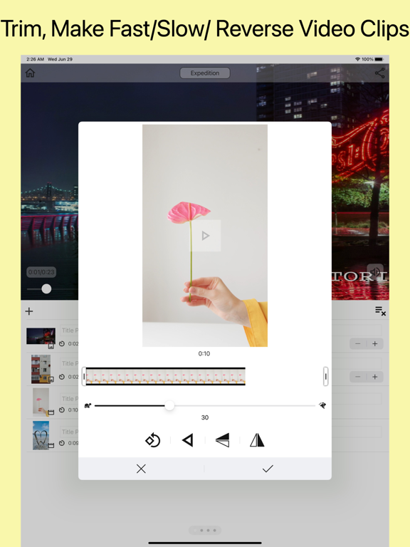 Stori - Photo Video Slideshow iPad screenshot 6 - Photo & Video app