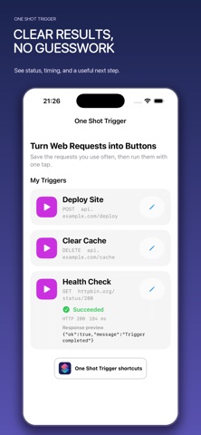 One Shot Trigger Screenshot 4 of 5