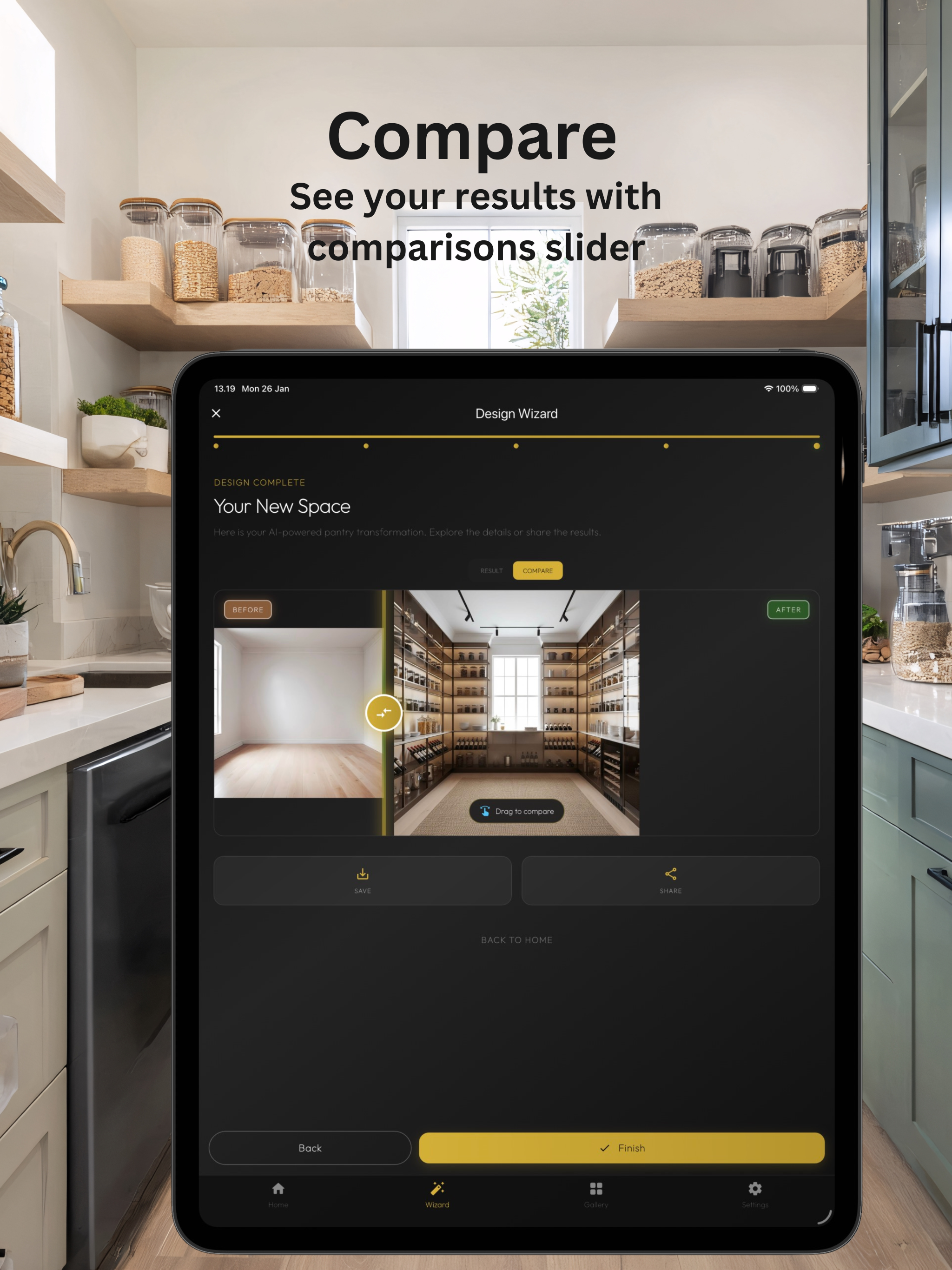 AI Pantry Kitchen Design Room
