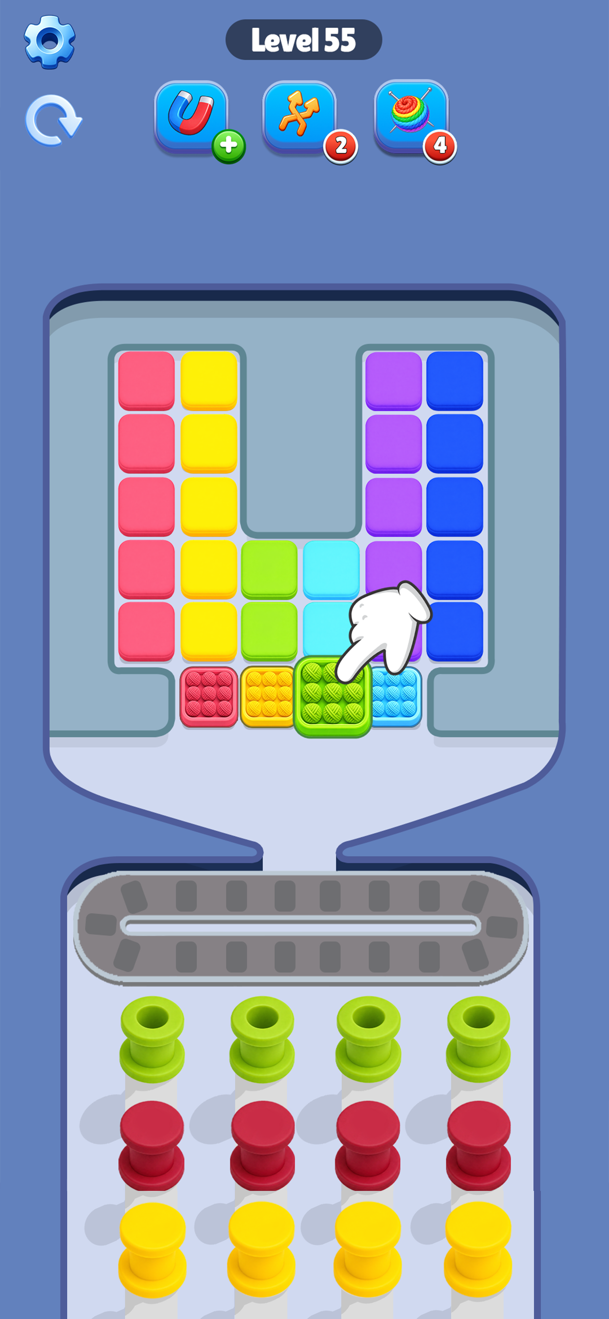 Yarn Ball 3D:Color Sort Puzzle screenshot 4